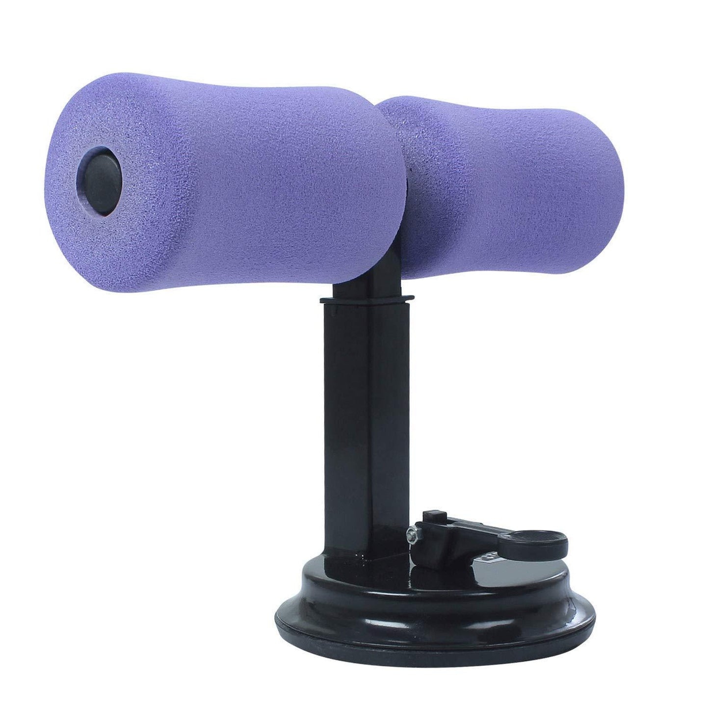 Sit up bar - Self-Suction Sit Up Equiment for Floor - Portable Adjustable Sit Up Bench Abdominal Muscle Toner for Home Workouts