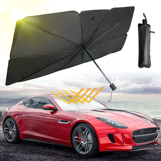 Foldable Reflective UV & Heat Protection Cover for Cars, SUVs & Sedans