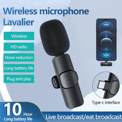 K8 Wireless Lavalier Microphone- PureCart