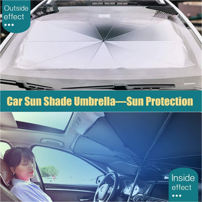 Foldable Reflective UV & Heat Protection Cover for Cars, SUVs & Sedans
