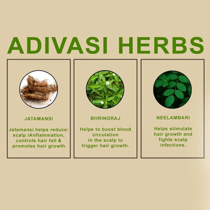Adivasi Neelambari Herbal Hair Oil 125ML (Pack of 2